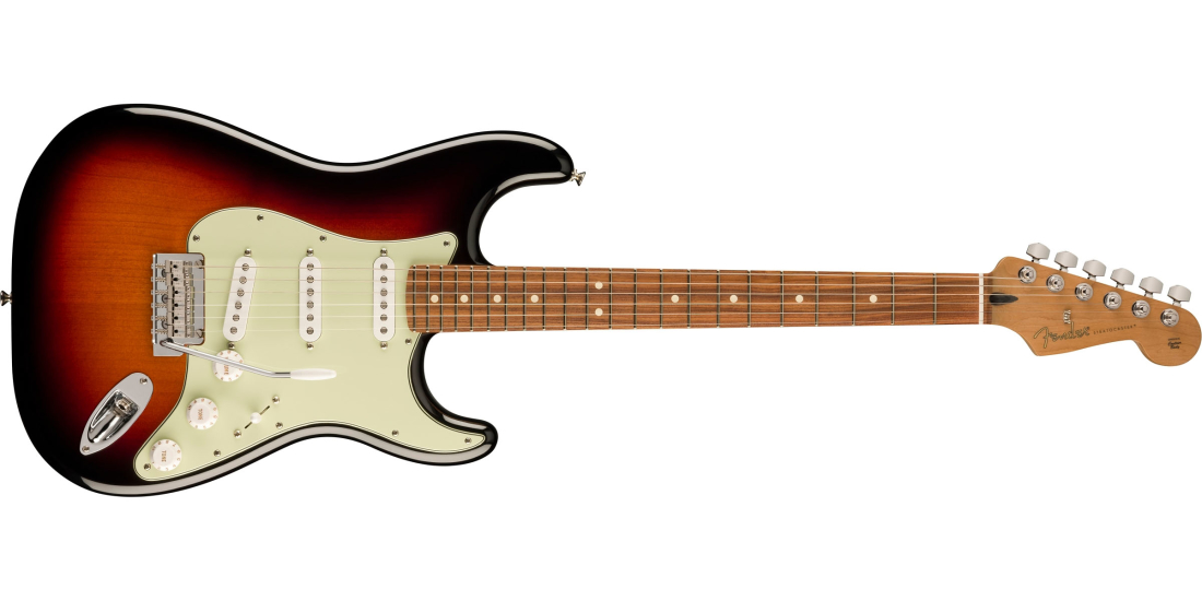 Limited Edition Player Stratocaster with Roasted Pau Ferro Fingerboard - 3-Tone Sunburst