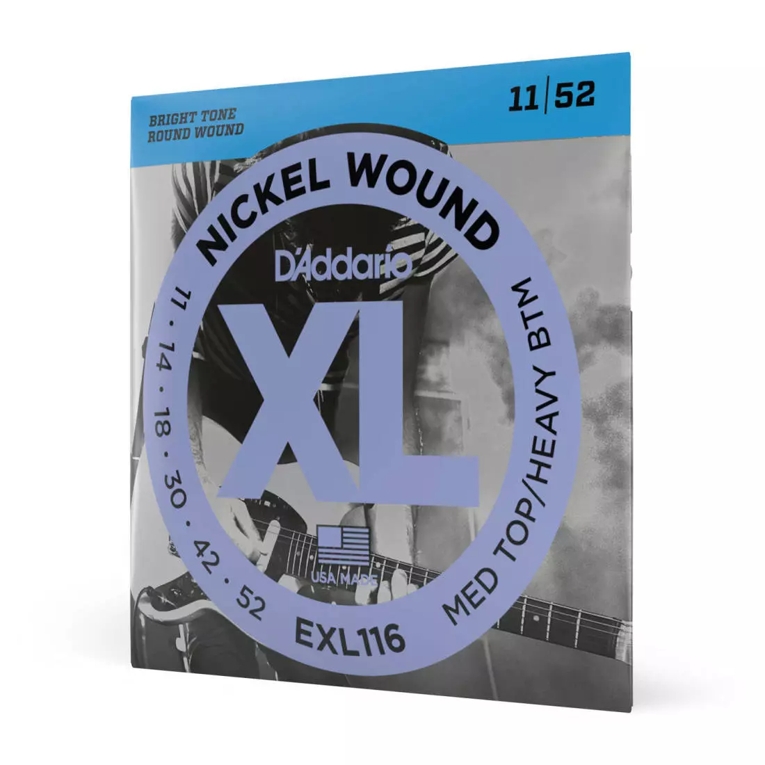 EXL116 - Nickel Wound M-TOP HVY-BTM 11-52