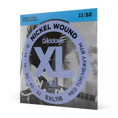 DAddario - EXL116 - Nickel Wound M-TOP HVY-BTM 11-52