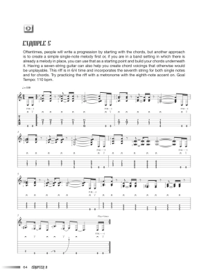 Progressive Rock Rhythm Guitar - LeVrier - Guitar TAB - Book/Video Online