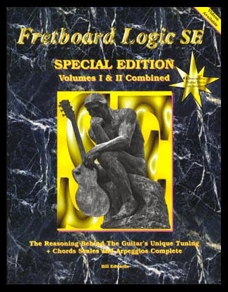 Fretboard Logic SE (Special Edition), Volumes I & II Combined - Edwards - Guitar - Book
