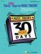 Hal Leonard - Thirty More Days To Music Theory (Classroom Resource) - Stosur - Teacher Edition