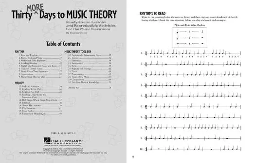 Thirty More Days To Music Theory (Classroom Resource) - Stosur - Teacher Edition