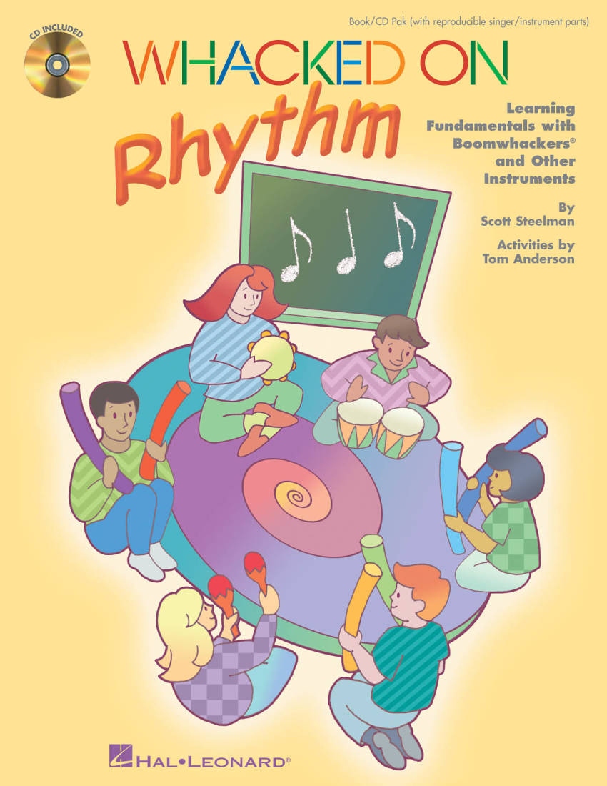 Whacked on Rhythm - Anderson/Steelman - Vocal/Boomwhackers - Book/CD