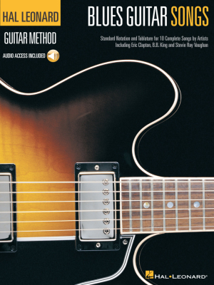 Hal Leonard - Blues Guitar Songs Guitare (tablatures) Livre avec fichiers audio en ligne