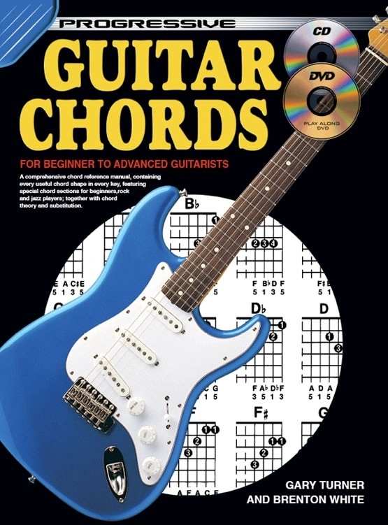 Progressive Guitar Chords - Turner/White - Guitar - Book/CD/DVD