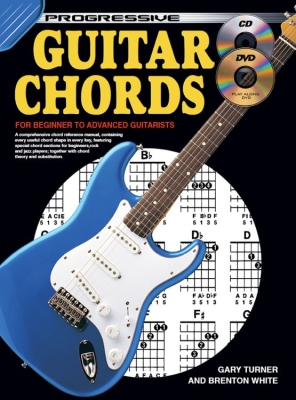 Koala Music Publications - Progressive Guitar Chords - Turner/White - Guitar - Book/CD/DVD