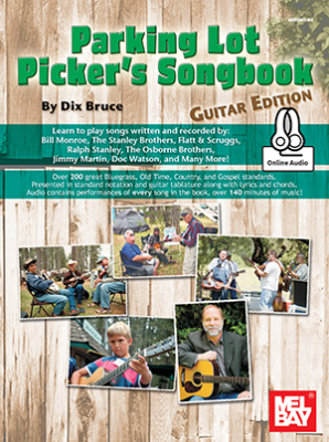 Mel Bay - Parking Lot Pickers Songbook Bruce Guitare (tablatures) Livre avec fichiers audio en ligne