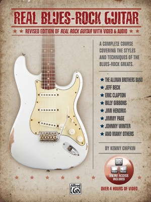 Real Blues-Rock Guitar (Revised) - Chipkin - Guitar TAB - Book/Media Online