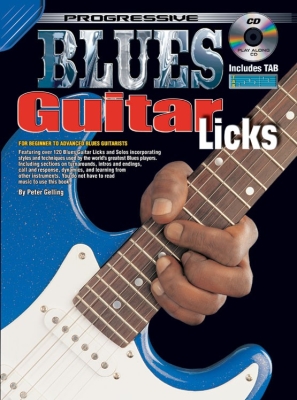 Koala Music Publications - Progressive Blues Guitar Licks Gelling Guitare (tablatures) Livre avec CD