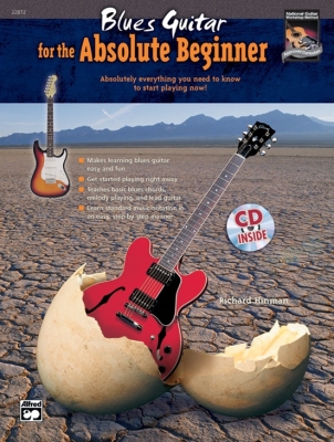 Blues Guitar for the Absolute Beginner - Hinman - Guitar - Book/CD