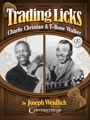 Hal Leonard - Trading Licks: CharlieChristian & T-BoneWalker Weidlich Guitare (tablatures) Livre avec CD