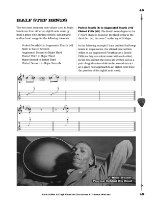 Trading Licks: Charlie Christian & T-Bone Walker - Weidlich - Guitar TAB - Book/CD