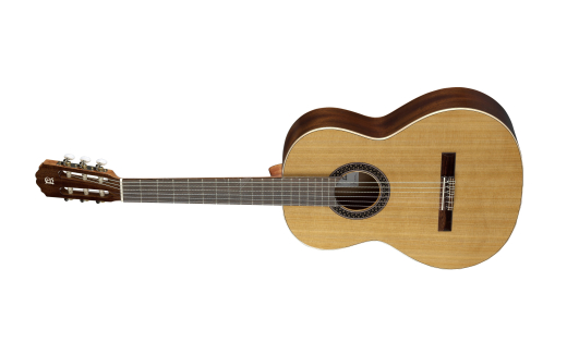 Alhambra Guitarras - 1 C HT (Hybrid Terra) Student Classical Guitar with Gig Bag - Left-Handed