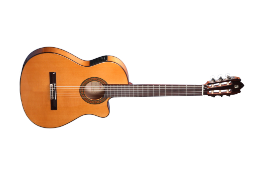 Alhambra Guitarras - Guitare classique 3 F CT E1 flamenco (modle pour lve, tui souple inclus)