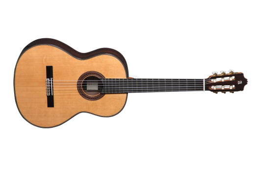 Alhambra Guitarras - 7 P Classic Conservatory Classical Guitar with Gig Bag