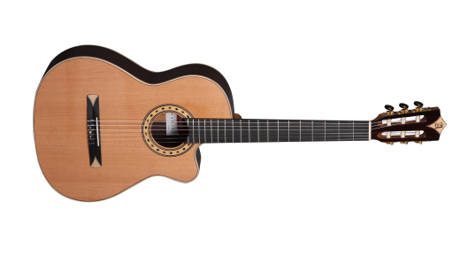 Alhambra Guitarras - CS-3 CW E8 Classical Guitar with Gig Bag