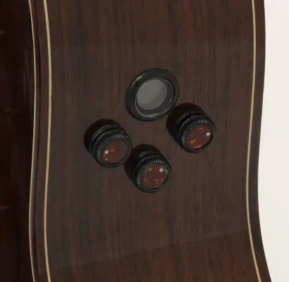 9 P CW E8 Concert Classical/Electric Guitar with Hardshell Case