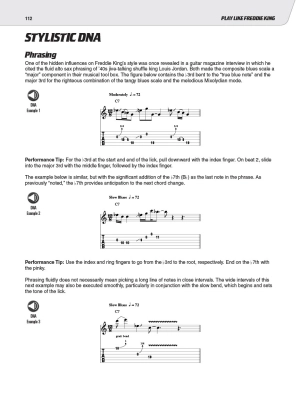 Play like Freddie King: The Ultimate Guitar Lesson - Rubin - Guitar TAB - Book/Audio Online