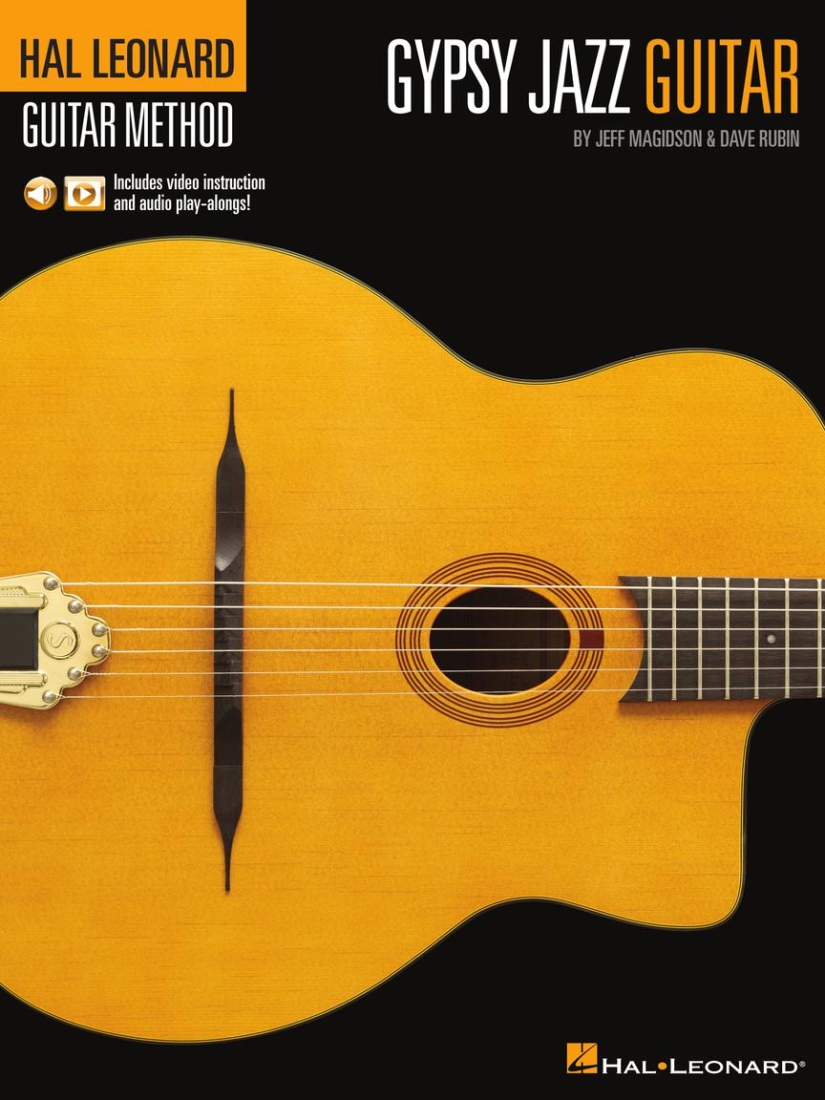 Hal Leonard Gypsy Jazz Guitar Method - Magidson/Rubin - Guitar TAB - Book/Media Online