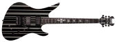 Schecter - Synyster Gates Custom-S Electric Guitar - Black and Silver