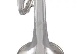 180S37R Professional Trumpet with .459\'\' Bore, Reverse Leadpipe - Silver-Plated