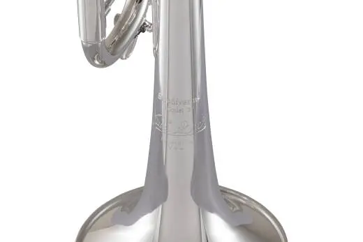 180S37R Professional Trumpet with .459\'\' Bore, Reverse Leadpipe - Silver-Plated