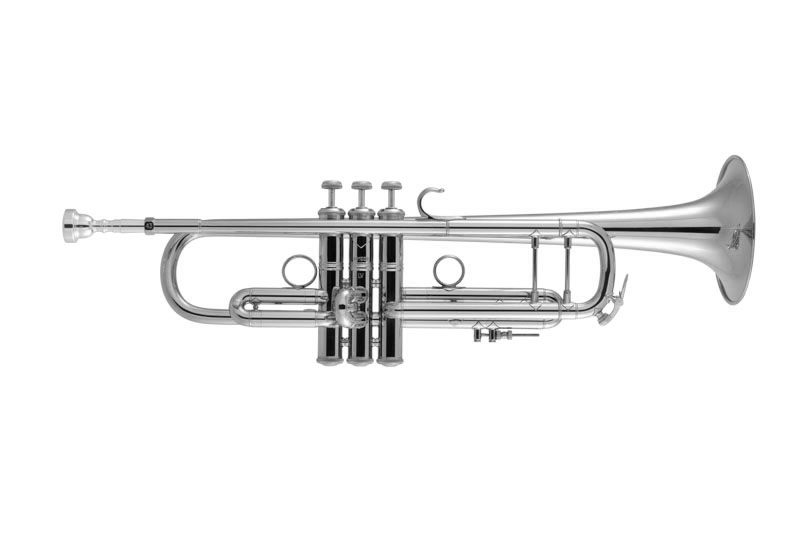 190SL65GV Professional Trumpet with .462\'\' LV Bore - Silver-Plated