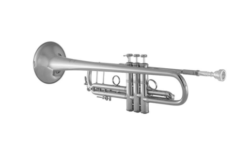 190SL65GV Professional Trumpet with .462\'\' LV Bore - Silver-Plated