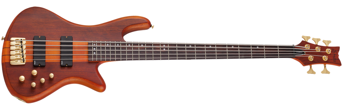 Stiletto Studio 5-String Bass - Honey Satin