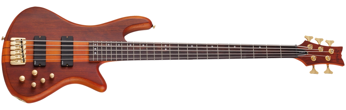 Stiletto Studio 5-String Bass - Honey Satin