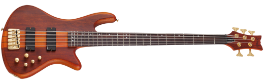Stiletto Studio 5-String Bass - Honey Satin