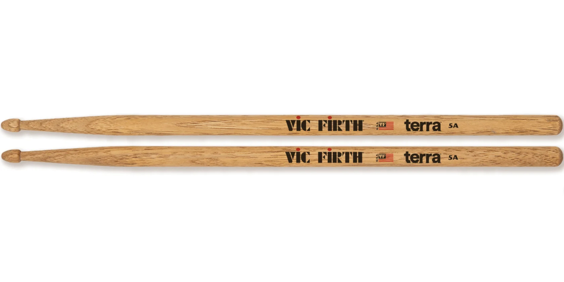 American Classic Terra Drumsticks with Wood Tip - 5A