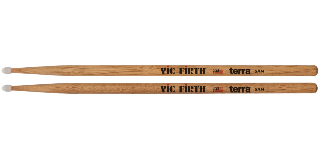 American Classic Terra Drumsticks with Nylon Tip - 5AN