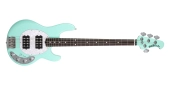 Ernie Ball Music Man - StingRay4 Special 4 HH Bass with Case - Laguna Green