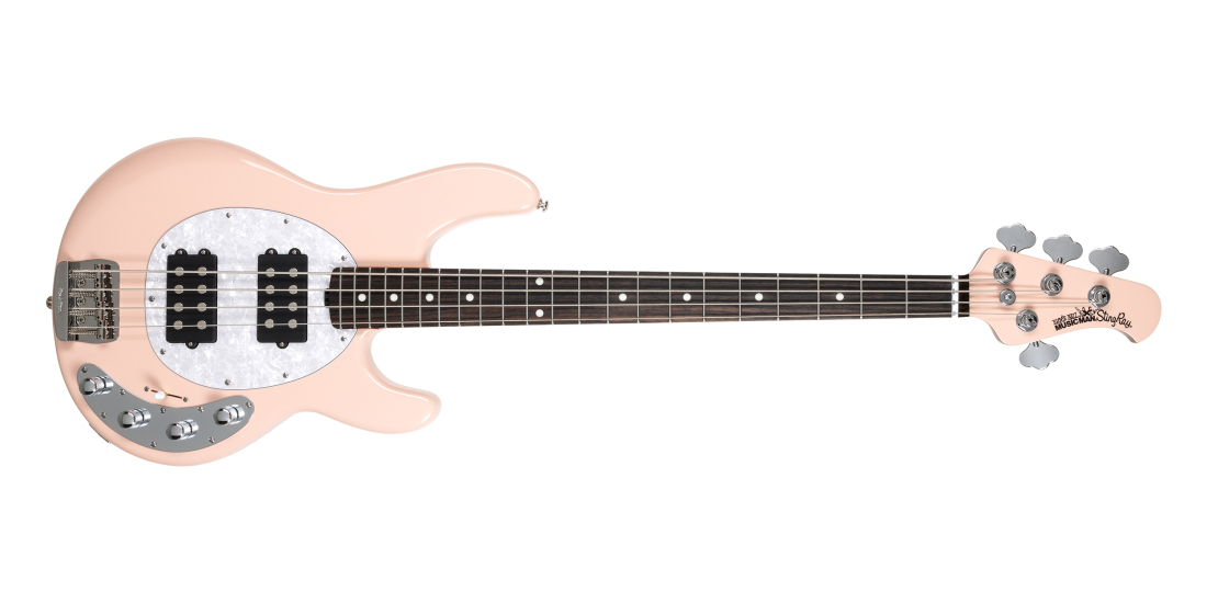 StingRay4 Special 4 HH Bass with Case - Pueblo Pink