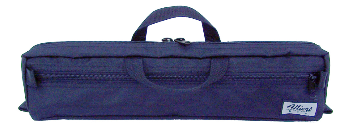 B Foot Flute Case Cover - Navy Blue