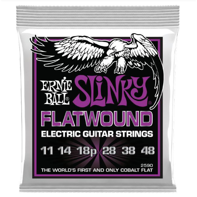 Power Slinky Flatwound 11-48 Electric Strings