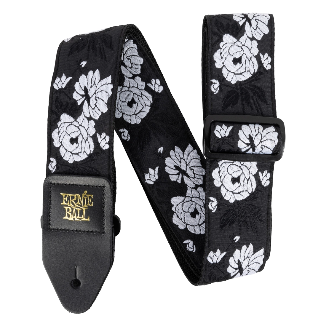 Vanilla Rose Jacquard Guitar Strap