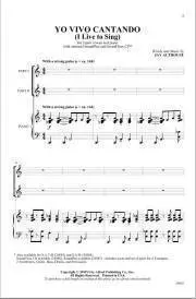 Yo Vivo Cantando (I Live to Sing) - Althouse - 2pt