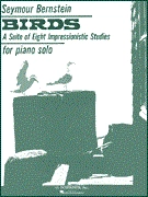 Birds, Book 1 (A Suite of Eight Impressionistic Studies) - Bernstein - Piano - Book