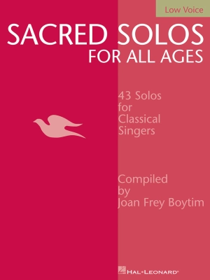 Hal Leonard - Sacred Solos for All Ages - Boytim - Low Voice/Piano - Book