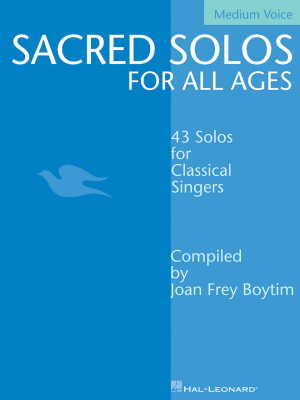 Hal Leonard - Sacred Solos for All Ages - Boytim - Medium Voice/Piano - Book