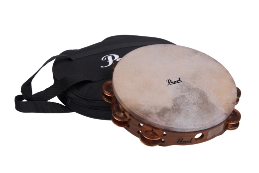 Pearl - Orchestral Tambourine with Beryllium Copper/Phosphor Bronze Jingles - 10