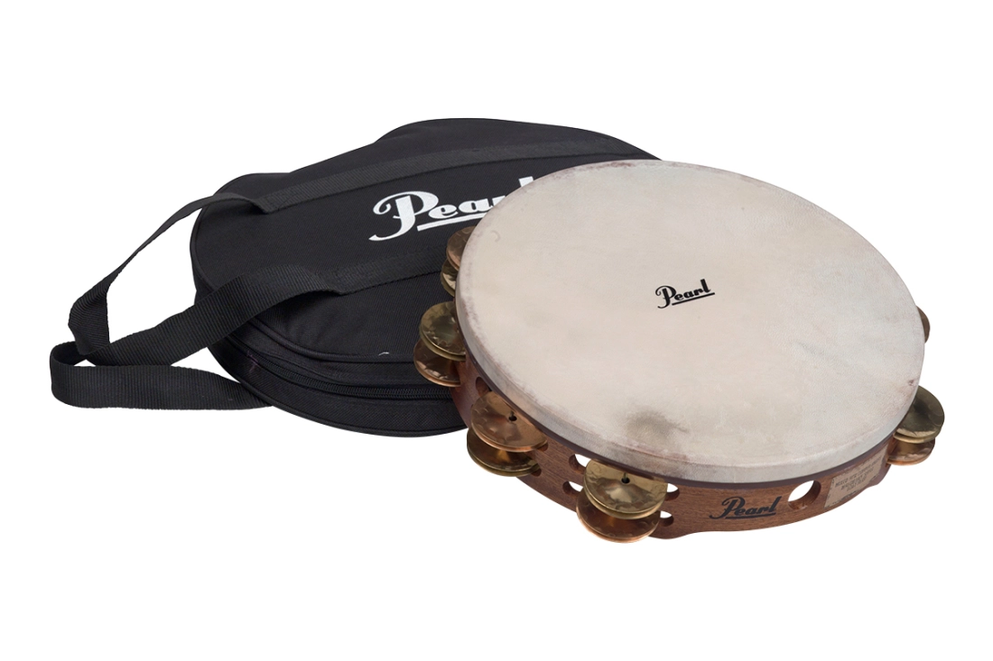 Orchestral Tambourine with Beryllium Copper/Brass Jingles - 10\'\'