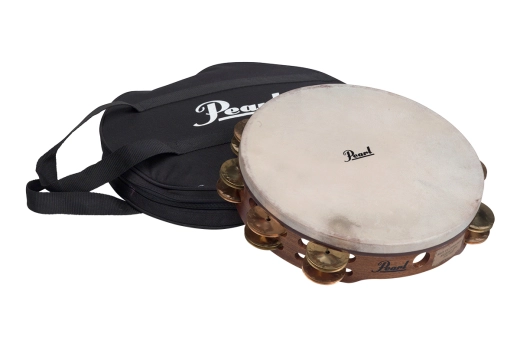 Pearl - Orchestral Tambourine with Beryllium Copper/Brass Jingles - 10