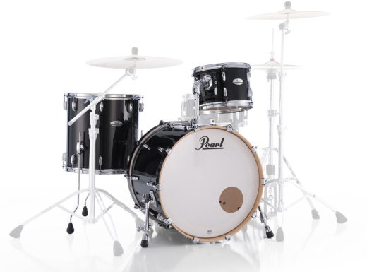 Pearl - Professional Series 3-Piece Shell Pack (20,12,14) - Piano Black
