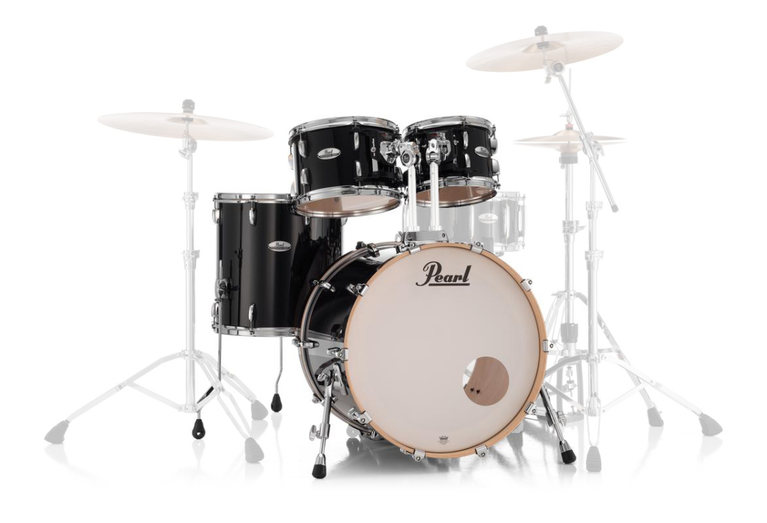 Professional Series 4-Piece Shell Pack (20,10,12,14) - Piano Black