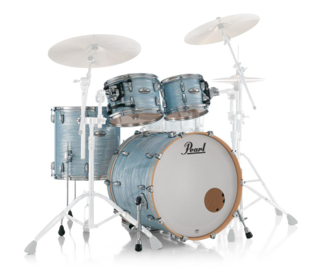 Pearl - Professional Series 4-Piece Shell Pack (20,10,12,14) - Ice Blue Oyster