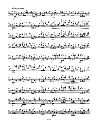 Technology of Violoncello Playing op. 38: Twenty-four Etudes for Violoncello Solo - Grutzmacher/Rummel - Cello - Book